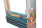 上佳蓝基铜管铝翅片叉式蒸发热交换器散热器冷凝器冰箱冷冻柜